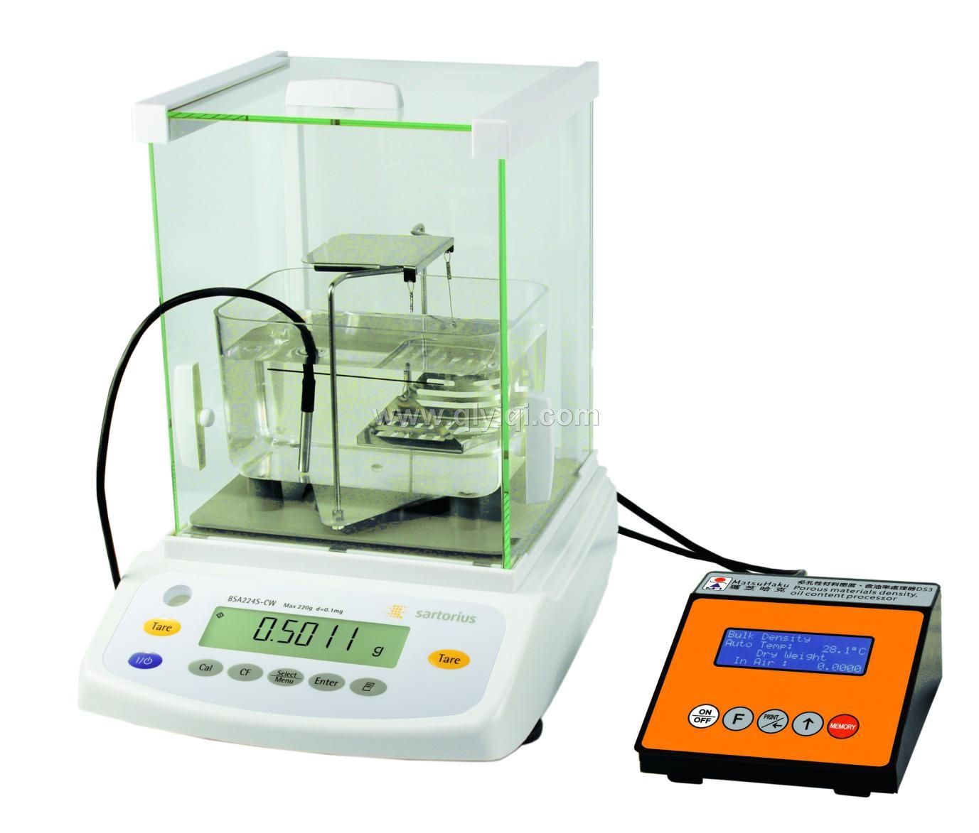 德国Sartorius赛多利斯BSA-DS3系列电子密度、含油率、孔隙率、吸水率测试仪,德国，赛多利斯