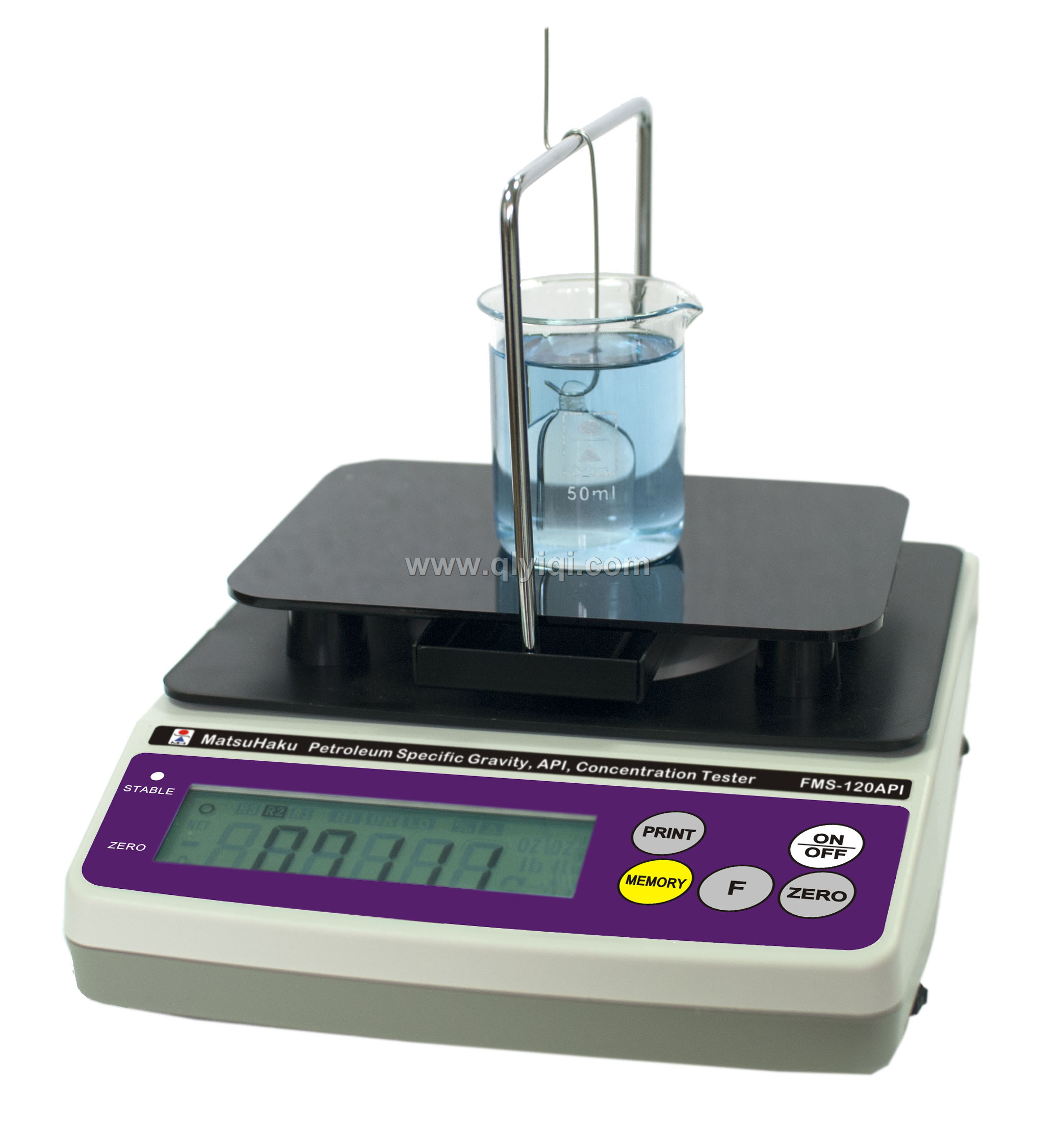 液体石油比重、API度、w/gal浓度测试仪 FMS-120API,
